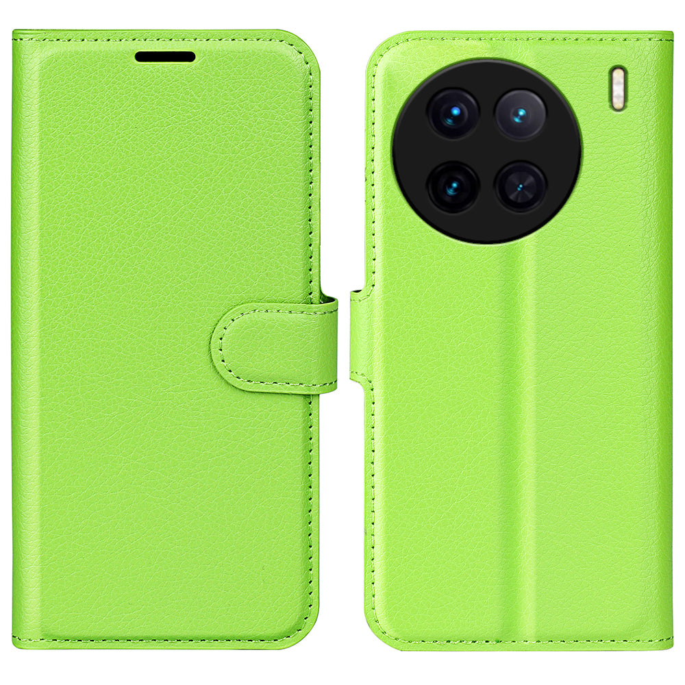 For vivo X90 5G Litchi Texture Full Protection PU Leather Stand Wallet Phone Cover Flip Anti-scratch Phone Case For vivo X90 5G Litchi Texture Full Protection PU Leather Stand Wallet Phone Cover Flip Anti-scratch Phone Case